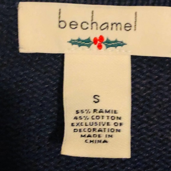 Vintage Bechamel Christmas Sweater sz Sm - Picture 7 of 8
